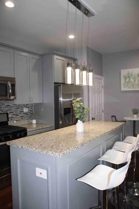 Upscale Apartment Westside Of Chicago Bagian luar foto